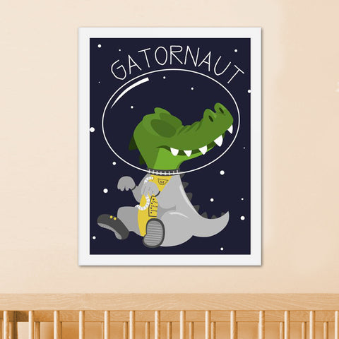 Gatornaut Framed poster
