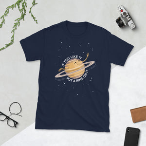 Saturn's Ring Adults T-Shirt