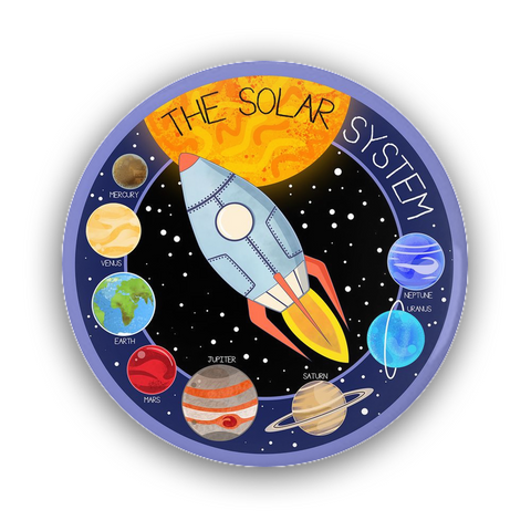 Solar System Patch Pin-Back Button