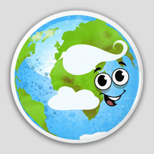 Load image into Gallery viewer, Planet Earth Pin-Back Button