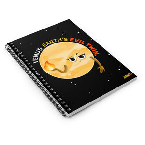 Venus the Evil Twin Spiral Notebook - Ruled Line