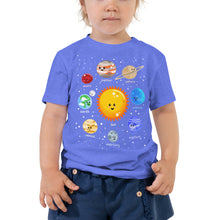 Load image into Gallery viewer, Kawaii Solar System 2T-5T Toddler T-Shirt