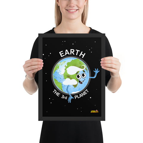 Planet Earth Framed Poster
