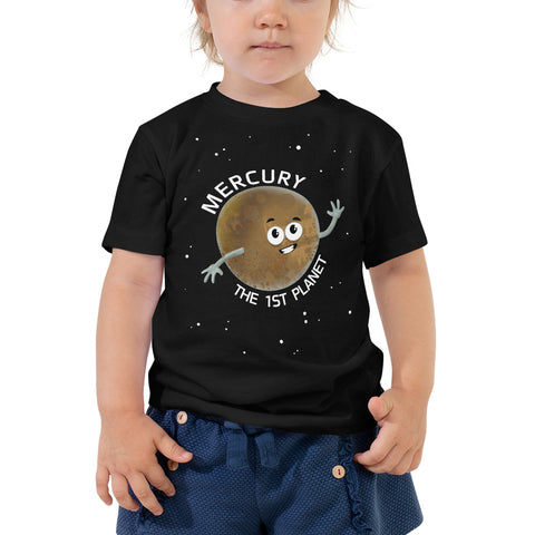 Planet Mercury 2-5T Toddler T-Shirt