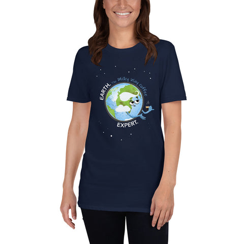 Earth Coffee Expert Unisex T-Shirt