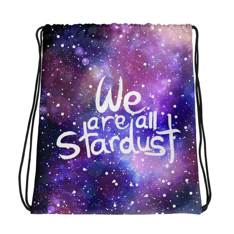 We are all Stardust Drawstring bag - Krokoneil