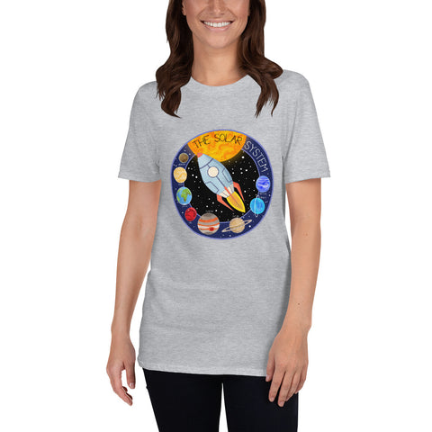 Solar System Patch Adults T-Shirt