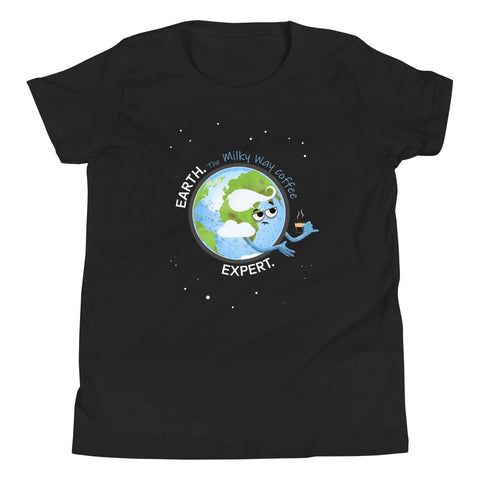 Earth Coffee Expert Youth T-Shirt