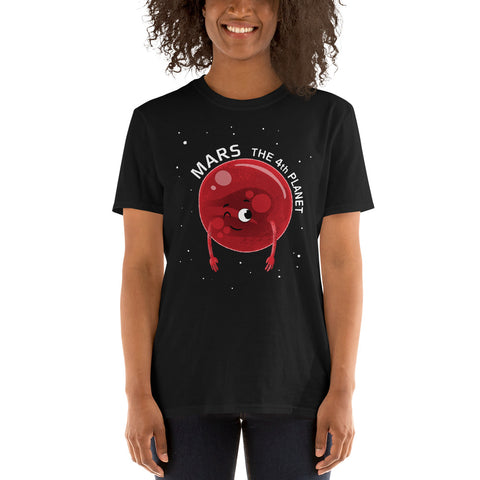 Planet Mars Adults T-Shirt