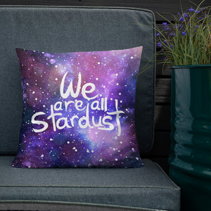 We are all Stardust Premium Pillow - Krokoneil