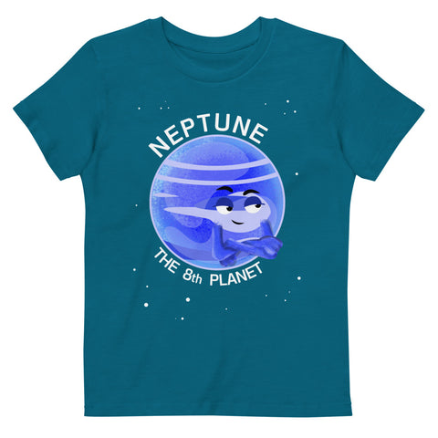 Planet Neptune Organic Kids Tee