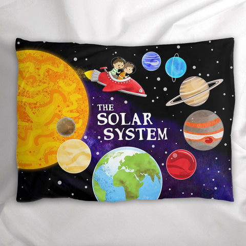 The Solar System Pillow Sham
